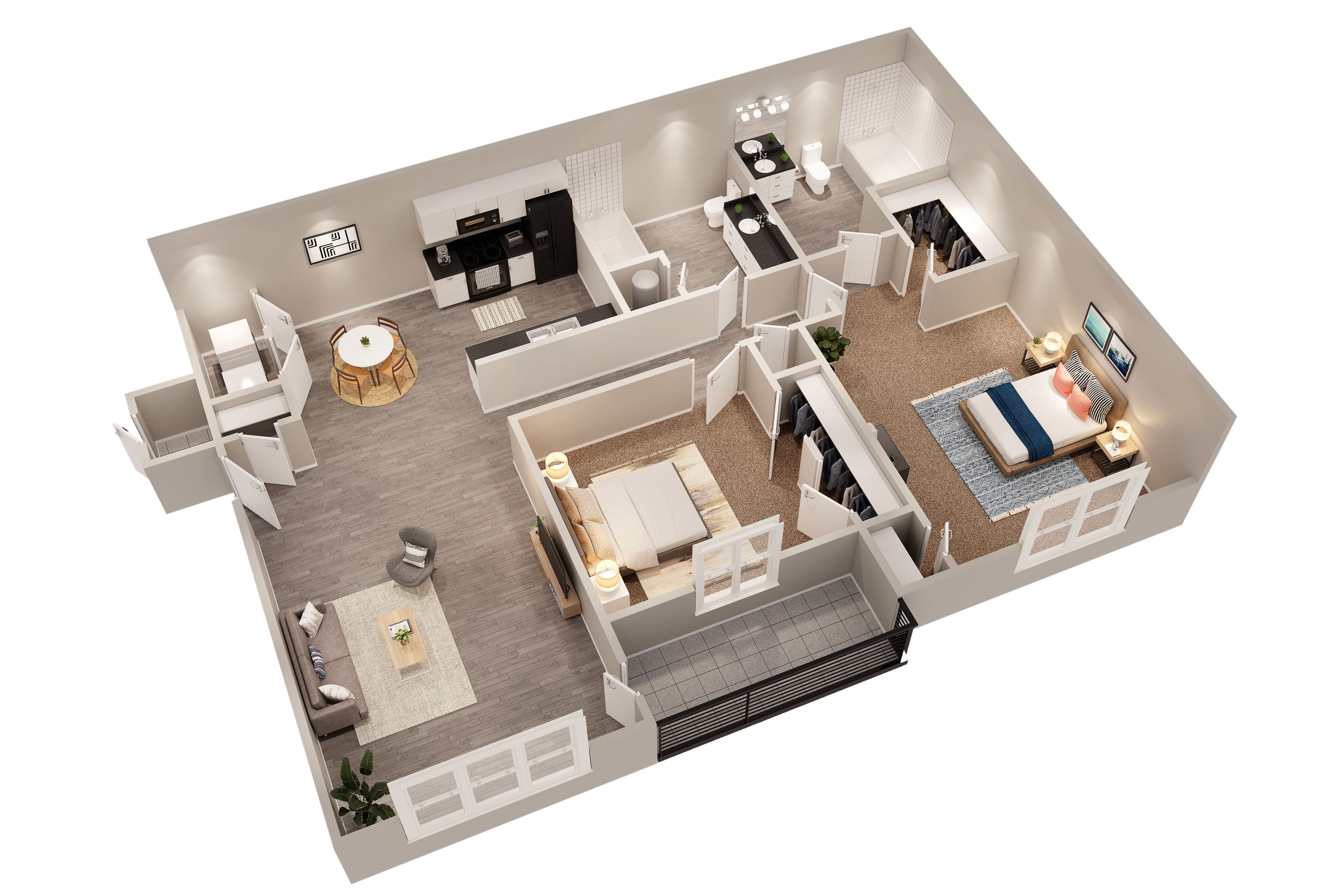 Harper Grove Apartments in Lithonia, GA The Oakton